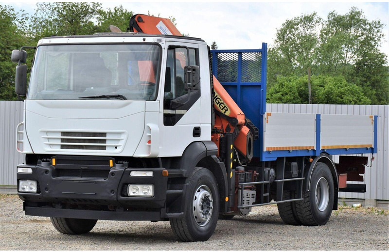 Iveco Eurocargo 180E28 - Φορτηγό με ανοιχτή καρότσα, Φορτηγό με γερανό: φωτογραφία 4 Iveco Eurocargo 180E28 - Φορτηγό με ανοιχτή καρότσα, Φορτηγό με γερανό: φωτογραφία 4
