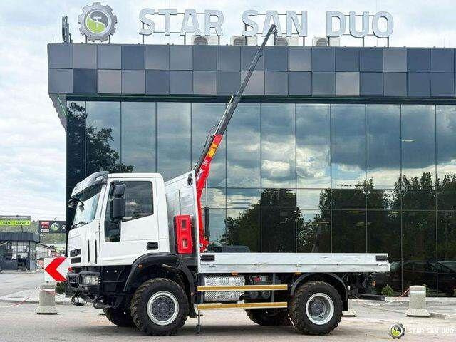 Iveco Eurocargo 4x4 HMF 202 Euro 6 mileage: 76,000 k - Φορτηγό με ανοιχτή καρότσα, Φορτηγό με γερανό: φωτογραφία 1 Iveco Eurocargo 4x4 HMF 202 Euro 6 mileage: 76,000 k - Φορτηγό με ανοιχτή καρότσα, Φορτηγό με γερανό: φωτογραφία 1