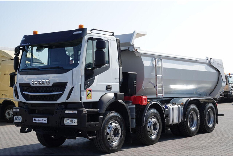Iveco STRALIS X-WAY 480 / 8x4 / WYWROTKA TYLNOZSYP + HYDROKLAPA / OPON - Φορτηγό ανατρεπόμενο: φωτογραφία 5 Iveco STRALIS X-WAY 480 / 8x4 / WYWROTKA TYLNOZSYP + HYDROKLAPA / OPON - Φορτηγό ανατρεπόμενο: φωτογραφία 5