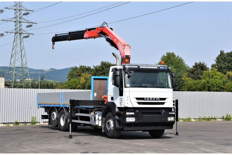 Iveco Stralis 310 PRITSCHE - Φορτηγό με ανοιχτή καρότσα, Φορτηγό με γερανό: φωτογραφία 1 Iveco Stralis 310 PRITSCHE - Φορτηγό με ανοιχτή καρότσα, Φορτηγό με γερανό: φωτογραφία 1
