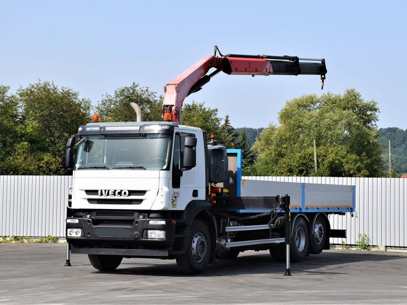 Iveco Stralis 310 PRITSCHE - Φορτηγό με ανοιχτή καρότσα, Φορτηγό με γερανό: φωτογραφία 2 Iveco Stralis 310 PRITSCHE - Φορτηγό με ανοιχτή καρότσα, Φορτηγό με γερανό: φωτογραφία 2