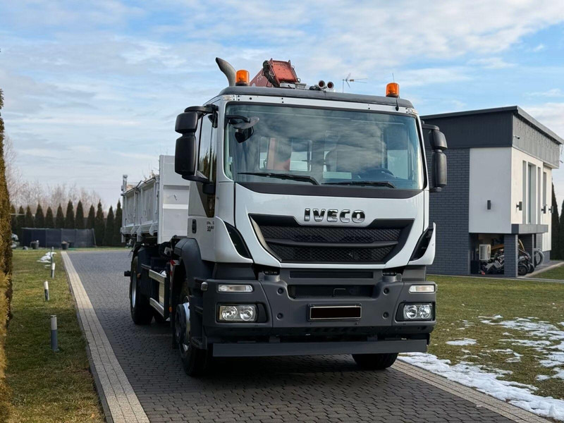 Iveco Stralis 330 - 3 way tipper + crane - Φορτηγό ανατρεπόμενο, Φορτηγό με γερανό: φωτογραφία 2 Iveco Stralis 330 - 3 way tipper + crane - Φορτηγό ανατρεπόμενο, Φορτηγό με γερανό: φωτογραφία 2