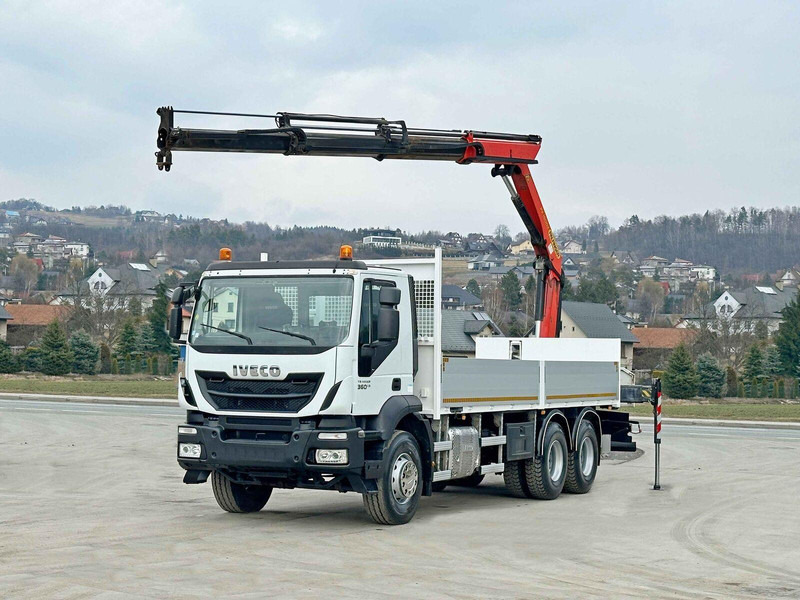 Iveco TRAKKER 360 * PRITSCHE 6,80* PK 16002 B+FUNK*6x4 - Φορτηγό με ανοιχτή καρότσα, Φορτηγό με γερανό: φωτογραφία 2 Iveco TRAKKER 360 * PRITSCHE 6,80* PK 16002 B+FUNK*6x4 - Φορτηγό με ανοιχτή καρότσα, Φορτηγό με γερανό: φωτογραφία 2