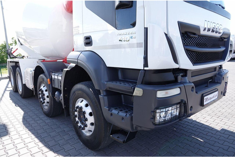 Μπετονιέρα φορτηγό Iveco TRAKKER 410 / 8X4 / BETONOMIESZARKA 9 M3 / PUTZMEISTER / ALUFELG: φωτογραφία 13