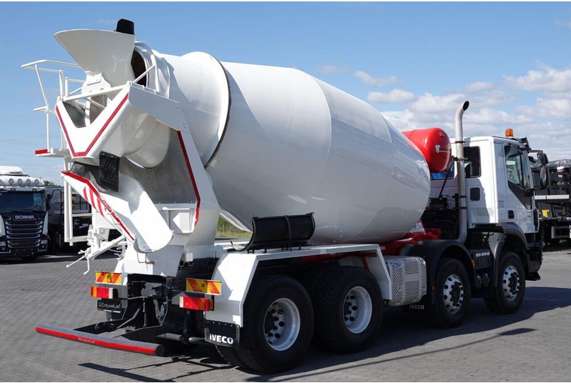 Μπετονιέρα φορτηγό Iveco TRAKKER 410 / 8X4 / BETONOMIESZARKA 9 M3 / PUTZMEISTER / ALUFELG: φωτογραφία 8