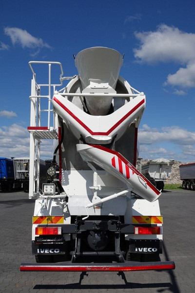 Μπετονιέρα φορτηγό Iveco TRAKKER 410 / 8X4 / BETONOMIESZARKA 9 M3 / PUTZMEISTER / ALUFELG: φωτογραφία 6