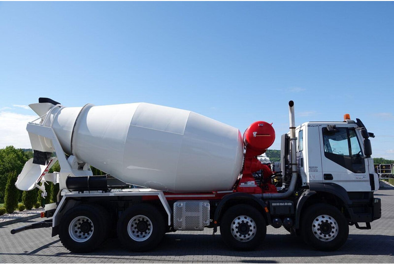 Μπετονιέρα φορτηγό Iveco TRAKKER 410 / 8X4 / BETONOMIESZARKA 9 M3 / PUTZMEISTER / ALUFELG: φωτογραφία 9