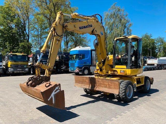 Komatsu PW 118 MR-8 - Τροχοφόρος εκσκαφέας: φωτογραφία 3 Komatsu PW 118 MR-8 - Τροχοφόρος εκσκαφέας: φωτογραφία 3