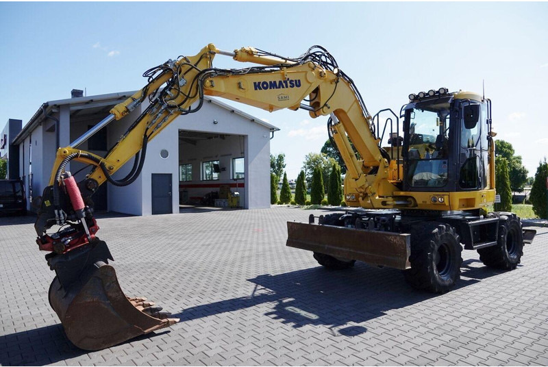 Komatsu PW 118 MR / KOPARKA KOŁOWA / 2019 ROK / TILT OBROTNICA / KAMERA - Τροχοφόρος εκσκαφέας: φωτογραφία 4 Komatsu PW 118 MR / KOPARKA KOŁOWA / 2019 ROK / TILT OBROTNICA / KAMERA - Τροχοφόρος εκσκαφέας: φωτογραφία 4