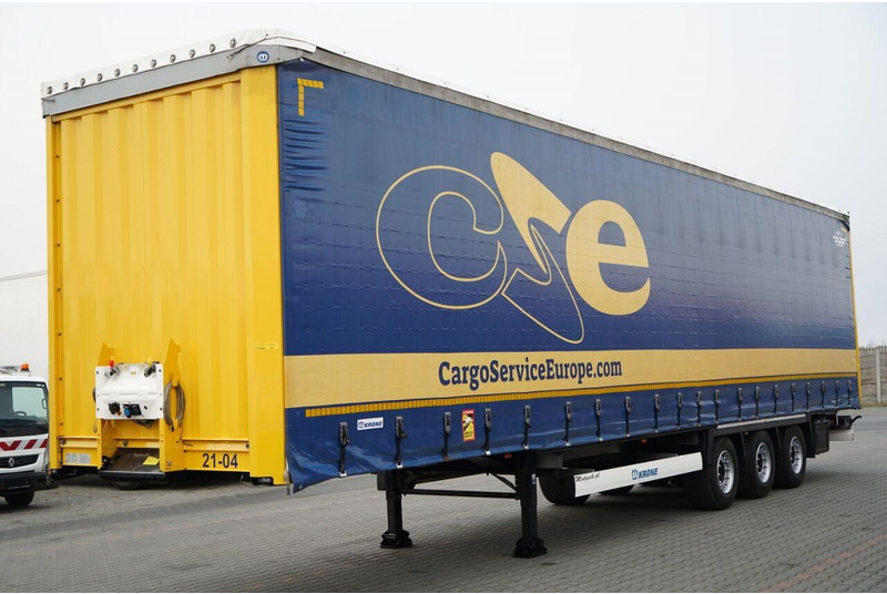 Krone FIRANKA / MEGA / DACH PODNOSZONY / LOW DECK / PLANDEKA ZBROJONA - Επικαθήμενο κουρτίνα: φωτογραφία 1 Krone FIRANKA / MEGA / DACH PODNOSZONY / LOW DECK / PLANDEKA ZBROJONA - Επικαθήμενο κουρτίνα: φωτογραφία 1