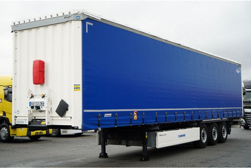 Krone FIRANKA / STANDARD / KOSZ NA PALETY / PLANDEKA ZBROJONA / SPROW - Επικαθήμενο κουρτίνα: φωτογραφία 3 Krone FIRANKA / STANDARD / KOSZ NA PALETY / PLANDEKA ZBROJONA / SPROW - Επικαθήμενο κουρτίνα: φωτογραφία 3