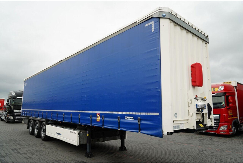 Krone FIRANKA / STANDARD / KOSZ NA PALETY / PLANDEKA ZBROJONA / SPROW - Επικαθήμενο κουρτίνα: φωτογραφία 2 Krone FIRANKA / STANDARD / KOSZ NA PALETY / PLANDEKA ZBROJONA / SPROW - Επικαθήμενο κουρτίνα: φωτογραφία 2