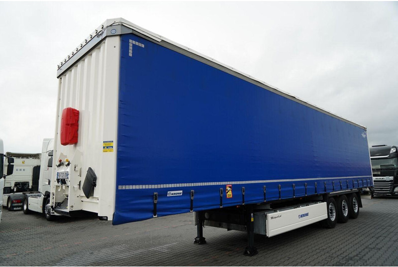 Krone FIRANKA / STANDARD / KOSZ NA PALETY / PLANDEKA ZBROJONA / SPROW - Επικαθήμενο κουρτίνα: φωτογραφία 4 Krone FIRANKA / STANDARD / KOSZ NA PALETY / PLANDEKA ZBROJONA / SPROW - Επικαθήμενο κουρτίνα: φωτογραφία 4