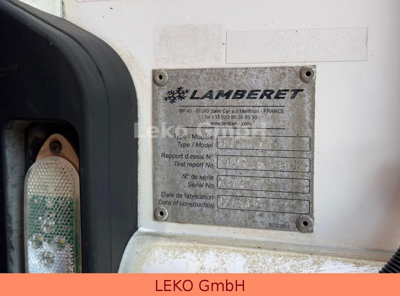 Επικαθήμενο ψυγείο LAMBERET Mit Carrier Vec 1950 Bis -30°C: φωτογραφία 17