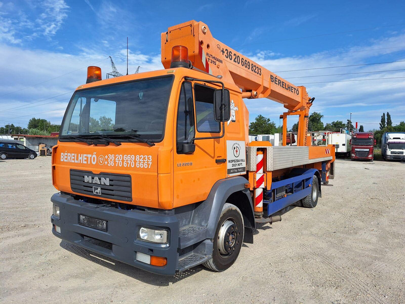 MAN 14.224 - Ruthmann Lifting Basket 34m - Φορτηγό με εναέρια πλατφόρμα: φωτογραφία 1 MAN 14.224 - Ruthmann Lifting Basket 34m - Φορτηγό με εναέρια πλατφόρμα: φωτογραφία 1