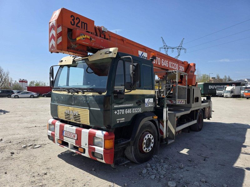 MAN 18.264 Multitel ALU 32m - Φορτηγό, Φορτηγό με γερανό: φωτογραφία 3 MAN 18.264 Multitel ALU 32m - Φορτηγό, Φορτηγό με γερανό: φωτογραφία 3