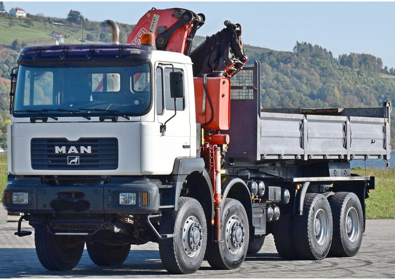 MAN 41.460 *FASSI F270AC.26 * 8x8 ! TOPZUSTAND - Φορτηγό ανατρεπόμενο, Φορτηγό με γερανό: φωτογραφία 3 MAN 41.460 *FASSI F270AC.26 * 8x8 ! TOPZUSTAND - Φορτηγό ανατρεπόμενο, Φορτηγό με γερανό: φωτογραφία 3