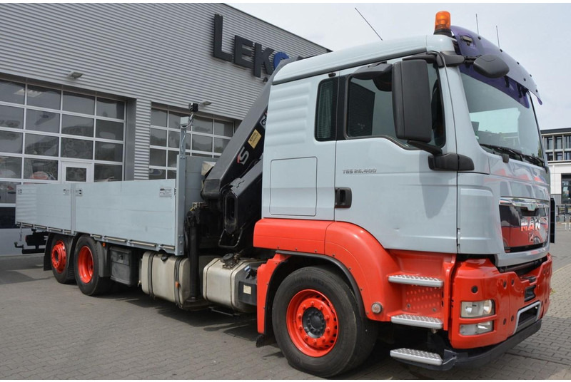 MAN 6,4 m Flatbed + Crane HIAB 211EP 6X2 KRAN HIAB 211EP 6.5m Container Pr - Φορτηγό με ανοιχτή καρότσα, Φορτηγό με γερανό: φωτογραφία 2 MAN 6,4 m Flatbed + Crane HIAB 211EP 6X2 KRAN HIAB 211EP 6.5m Container Pr - Φορτηγό με ανοιχτή καρότσα, Φορτηγό με γερανό: φωτογραφία 2