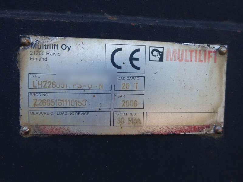 Μίσθωση MAN TGA 26.310 6x4 Hook lift MAN TGA 26.310 6x4 Hook lift: φωτογραφία 15