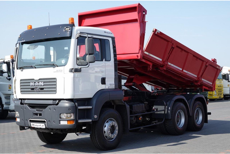 MAN TGA 33.390 / 6X4 / WYWROTKA 2 STRONNA / HYDROBURTA / MANUAL / SP - Φορτηγό ανατρεπόμενο: φωτογραφία 1 MAN TGA 33.390 / 6X4 / WYWROTKA 2 STRONNA / HYDROBURTA / MANUAL / SP - Φορτηγό ανατρεπόμενο: φωτογραφία 1