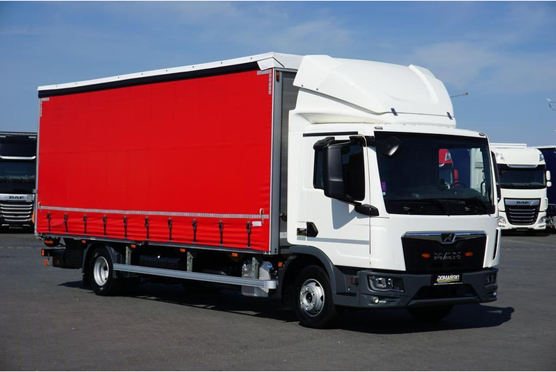 MAN TGL / 12.190 / E 6 / FIRANKA + WINDA / ŁAD. 6 525 KG / 16 PALET - Φορτηγό μουσαμάς: φωτογραφία 2 MAN TGL / 12.190 / E 6 / FIRANKA + WINDA / ŁAD. 6 525 KG / 16 PALET - Φορτηγό μουσαμάς: φωτογραφία 2