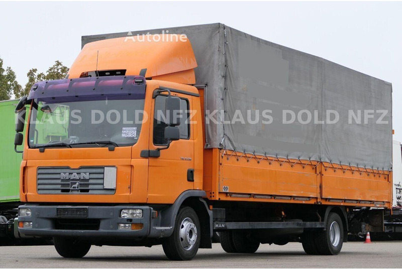 MAN TGL 12.210 - Tilt truck - Φορτηγό μουσαμάς: φωτογραφία 1 MAN TGL 12.210 - Tilt truck - Φορτηγό μουσαμάς: φωτογραφία 1