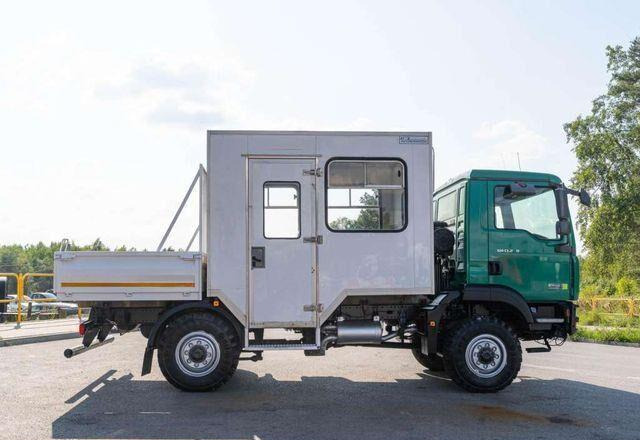 MAN TGM 13.240 4x4 BL Double Cab Camper BUS - Φορτηγό σασί, Φορτηγό με γερανό: φωτογραφία 2 MAN TGM 13.240 4x4 BL Double Cab Camper BUS - Φορτηγό σασί, Φορτηγό με γερανό: φωτογραφία 2