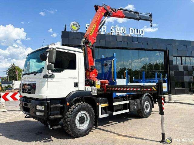 MAN TGM 18 250 4x4 PALFINGER PK 27001 HDS Crane Kra - Φορτηγό ανατρεπόμενο, Φορτηγό με γερανό: φωτογραφία 3 MAN TGM 18 250 4x4 PALFINGER PK 27001 HDS Crane Kra - Φορτηγό ανατρεπόμενο, Φορτηγό με γερανό: φωτογραφία 3
