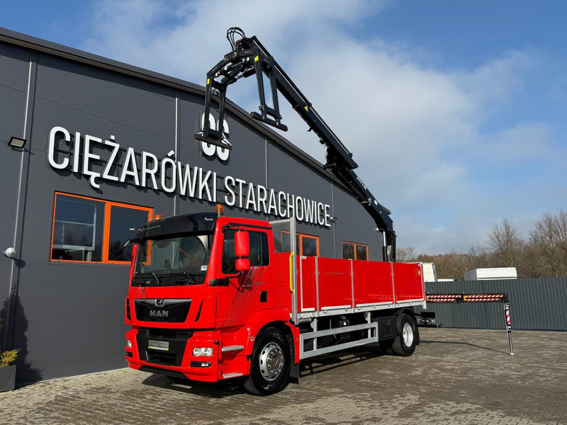 MAN TGM 18.250 // E6 // org. 92000km !!! // 4x2 // manual // - Φορτηγό με ανοιχτή καρότσα, Φορτηγό με γερανό: φωτογραφία 1 MAN TGM 18.250 // E6 // org. 92000km !!! // 4x2 // manual // - Φορτηγό με ανοιχτή καρότσα, Φορτηγό με γερανό: φωτογραφία 1