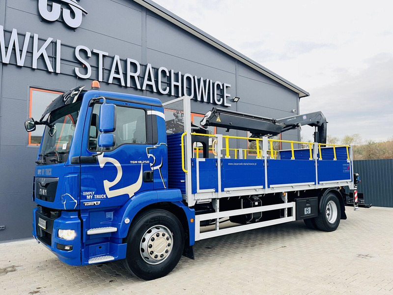 MAN TGM 18.250 - Φορτηγό με ανοιχτή καρότσα, Φορτηγό με γερανό: φωτογραφία 2 MAN TGM 18.250 - Φορτηγό με ανοιχτή καρότσα, Φορτηγό με γερανό: φωτογραφία 2