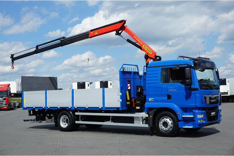MAN TGM / 18.290 / SKRZYNIOWY + HDS + WINDA / PALFINGER PK 12002 / - Φορτηγό με ανοιχτή καρότσα, Φορτηγό με γερανό: φωτογραφία 4 MAN TGM / 18.290 / SKRZYNIOWY + HDS + WINDA / PALFINGER PK 12002 / - Φορτηγό με ανοιχτή καρότσα, Φορτηγό με γερανό: φωτογραφία 4