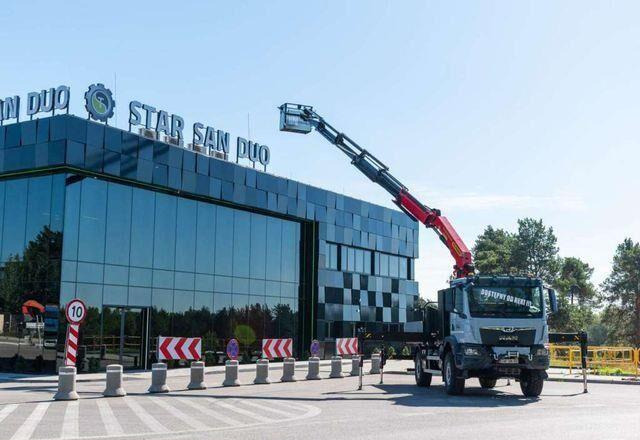 MAN TGM 18.320 4x4 PALFINGER PK 27002 Basket NEW ! - Φορτηγό με ανοιχτή καρότσα, Φορτηγό με γερανό: φωτογραφία 2 MAN TGM 18.320 4x4 PALFINGER PK 27002 Basket NEW ! - Φορτηγό με ανοιχτή καρότσα, Φορτηγό με γερανό: φωτογραφία 2