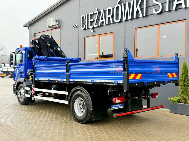 MAN TGM TGL TGS 18.250 // wywrotka 3-S + HDS HMF 1420 - K2 // bu - Φορτηγό ανατρεπόμενο, Φορτηγό με γερανό: φωτογραφία 3 MAN TGM TGL TGS 18.250 // wywrotka 3-S + HDS HMF 1420 - K2 // bu - Φορτηγό ανατρεπόμενο, Φορτηγό με γερανό: φωτογραφία 3