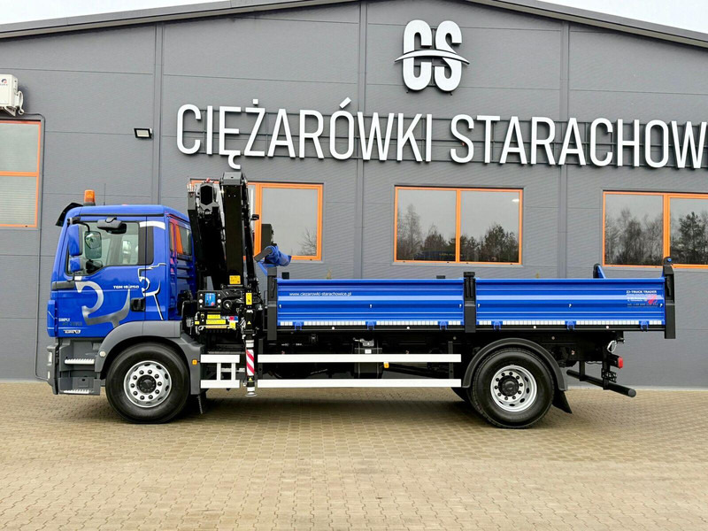 MAN TGM TGL TGS 18.250 // wywrotka 3-S + HDS HMF 1420 - K2 // bu - Φορτηγό ανατρεπόμενο, Φορτηγό με γερανό: φωτογραφία 4 MAN TGM TGL TGS 18.250 // wywrotka 3-S + HDS HMF 1420 - K2 // bu - Φορτηγό ανατρεπόμενο, Φορτηγό με γερανό: φωτογραφία 4