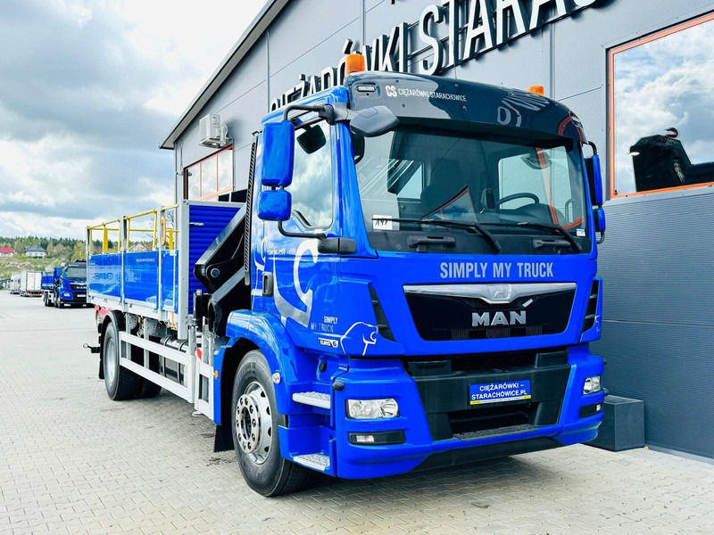 MAN TGM TGL TGS 18.250 - Φορτηγό με ανοιχτή καρότσα, Φορτηγό με γερανό: φωτογραφία 3 MAN TGM TGL TGS 18.250 - Φορτηγό με ανοιχτή καρότσα, Φορτηγό με γερανό: φωτογραφία 3
