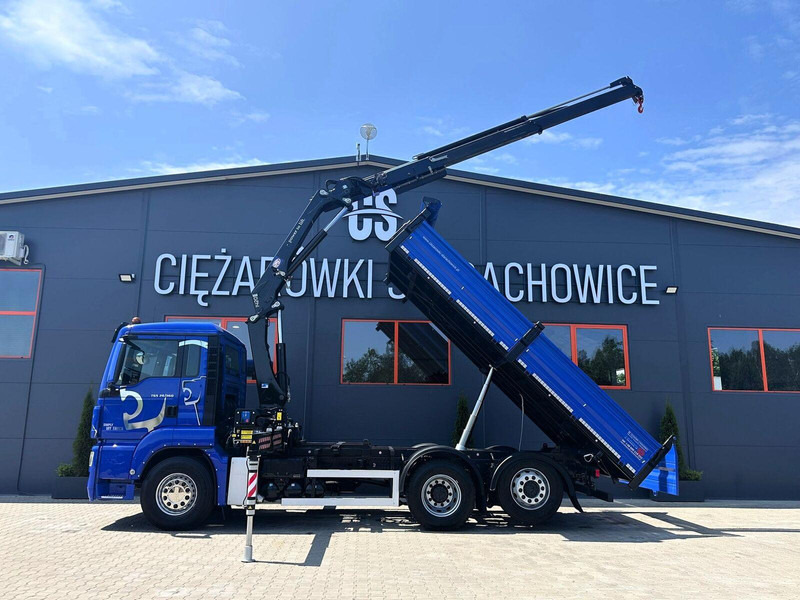 MAN TGM TGS TGX 26.360 // E5 // 6x2 6x4 // WYWROTKA 3-S // HMF 1420 - Φορτηγό ανατρεπόμενο, Φορτηγό με γερανό: φωτογραφία 2 MAN TGM TGS TGX 26.360 // E5 // 6x2 6x4 // WYWROTKA 3-S // HMF 1420 - Φορτηγό ανατρεπόμενο, Φορτηγό με γερανό: φωτογραφία 2