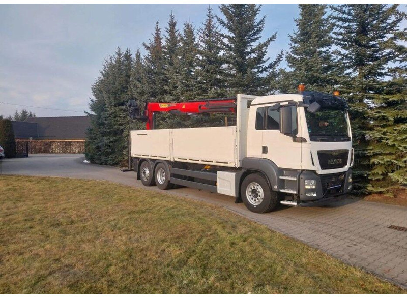 MAN TGS 26.400 Crane Palfinger PK 23001L - Φορτηγό με ανοιχτή καρότσα, Φορτηγό με γερανό: φωτογραφία 5 MAN TGS 26.400 Crane Palfinger PK 23001L - Φορτηγό με ανοιχτή καρότσα, Φορτηγό με γερανό: φωτογραφία 5
