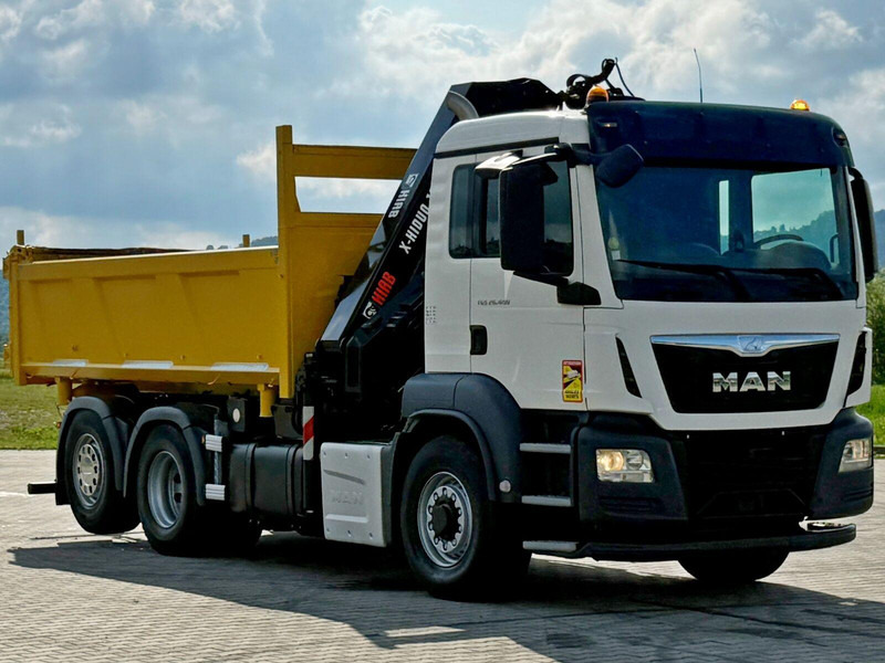 MAN TGS 26.400 * HIAB X-HIDUO 188 E-3 + FUNK * 6x4 - Φορτηγό ανατρεπόμενο, Φορτηγό με γερανό: φωτογραφία 4 MAN TGS 26.400 * HIAB X-HIDUO 188 E-3 + FUNK * 6x4 - Φορτηγό ανατρεπόμενο, Φορτηγό με γερανό: φωτογραφία 4