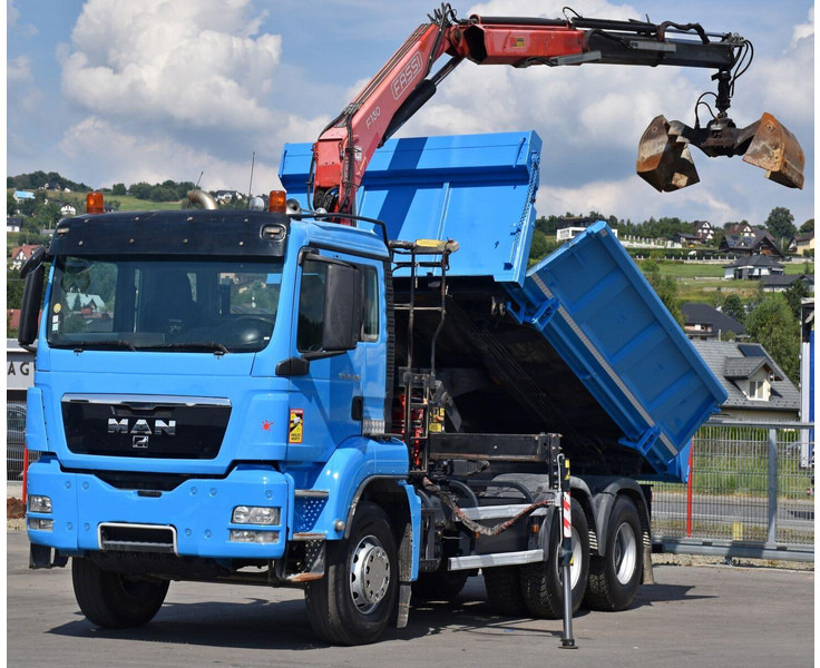 MAN TGS 26 400 - Φορτηγό ανατρεπόμενο, Φορτηγό με γερανό: φωτογραφία 3 MAN TGS 26 400 - Φορτηγό ανατρεπόμενο, Φορτηγό με γερανό: φωτογραφία 3