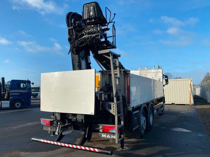 MAN TGS 26.440 6x2 HIAB 166 Ladekran Pritsche - Φορτηγό με ανοιχτή καρότσα, Φορτηγό με γερανό: φωτογραφία 4 MAN TGS 26.440 6x2 HIAB 166 Ladekran Pritsche - Φορτηγό με ανοιχτή καρότσα, Φορτηγό με γερανό: φωτογραφία 4