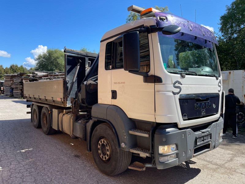 MAN TGS 26.440 6x4 Tipper + Crane Hiab 220 - 5 + RC - Φορτηγό ανατρεπόμενο, Φορτηγό με γερανό: φωτογραφία 1 MAN TGS 26.440 6x4 Tipper + Crane Hiab 220 - 5 + RC - Φορτηγό ανατρεπόμενο, Φορτηγό με γερανό: φωτογραφία 1