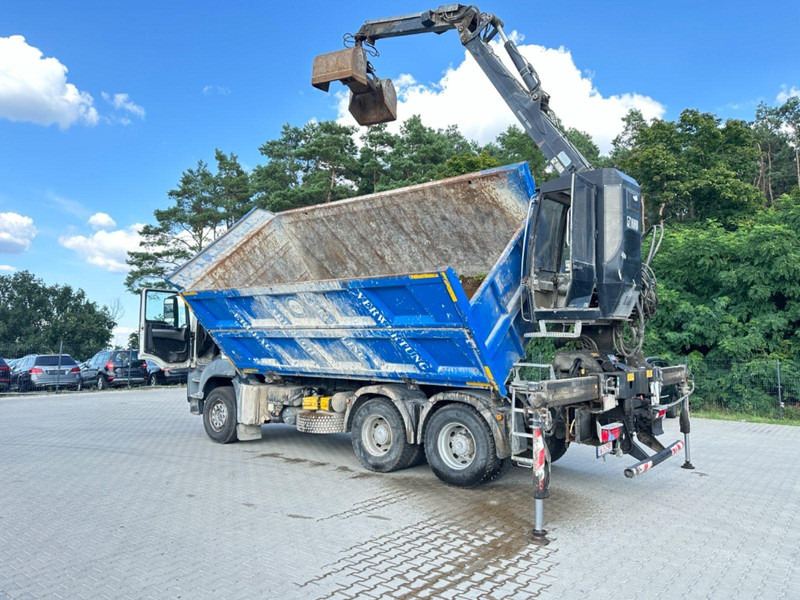 MAN TGS 26.440 6x4 Tipper + Crane Loglift 120S - Φορτηγό ανατρεπόμενο, Φορτηγό με γερανό: φωτογραφία 5 MAN TGS 26.440 6x4 Tipper + Crane Loglift 120S - Φορτηγό ανατρεπόμενο, Φορτηγό με γερανό: φωτογραφία 5