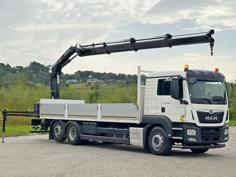 MAN TGS 26.460 * HIAB X - HIDUO 188 B-3 + FUNK* TOP - Φορτηγό με ανοιχτή καρότσα, Φορτηγό με γερανό: φωτογραφία 2 MAN TGS 26.460 * HIAB X - HIDUO 188 B-3 + FUNK* TOP - Φορτηγό με ανοιχτή καρότσα, Φορτηγό με γερανό: φωτογραφία 2