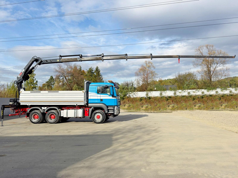 MAN TGS 26.480 * KIPPER * HIAB 220 - C5 + FUNK / 6x6 - Φορτηγό ανατρεπόμενο, Φορτηγό με γερανό: φωτογραφία 5 MAN TGS 26.480 * KIPPER * HIAB 220 - C5 + FUNK / 6x6 - Φορτηγό ανατρεπόμενο, Φορτηγό με γερανό: φωτογραφία 5