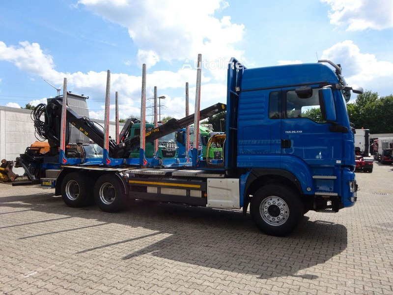 MAN TGS 26.510 - Timber truck+crane - Φορτηγό ξυλείας, Φορτηγό με γερανό: φωτογραφία 5 MAN TGS 26.510 - Timber truck+crane - Φορτηγό ξυλείας, Φορτηγό με γερανό: φωτογραφία 5