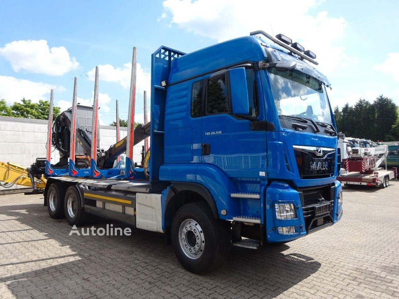 MAN TGS 26.510 - Timber truck+crane - Φορτηγό ξυλείας, Φορτηγό με γερανό: φωτογραφία 4 MAN TGS 26.510 - Timber truck+crane - Φορτηγό ξυλείας, Φορτηγό με γερανό: φωτογραφία 4