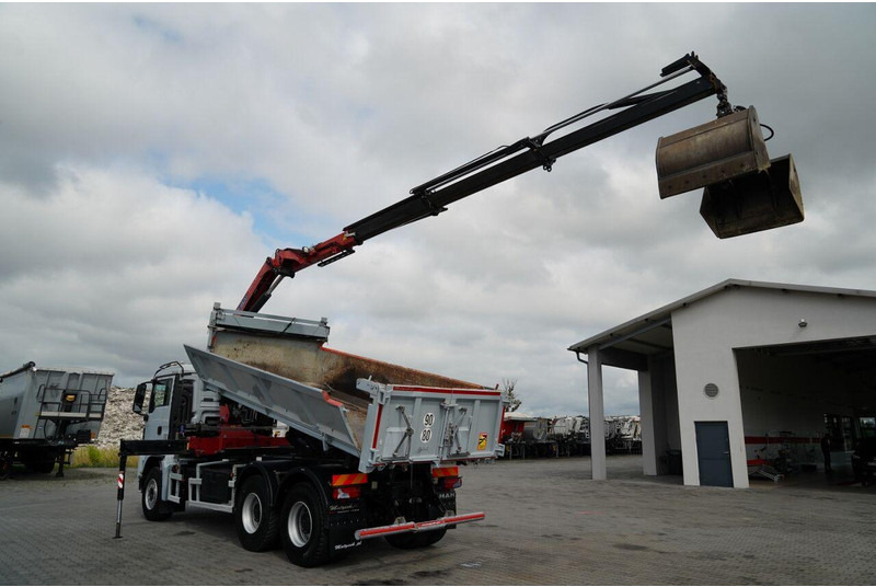 MAN TGS 33.360 / WYWROTKA + HDS - Φορτηγό ανατρεπόμενο, Φορτηγό με γερανό: φωτογραφία 4 MAN TGS 33.360 / WYWROTKA + HDS - Φορτηγό ανατρεπόμενο, Φορτηγό με γερανό: φωτογραφία 4