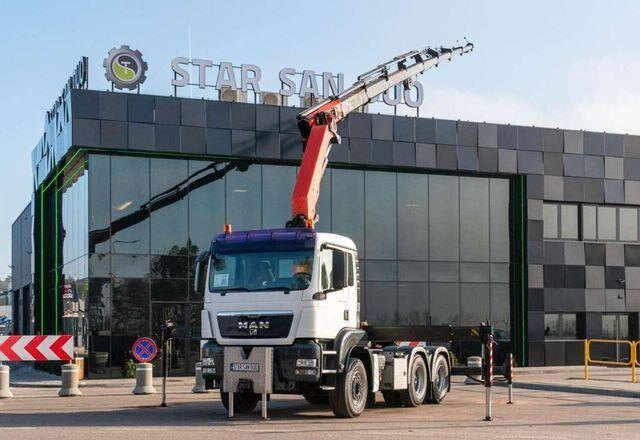 MAN TGS 33.400 6x4 PALFINGER PK 29002 Crane Winch - Τράκτορας: φωτογραφία 1 MAN TGS 33.400 6x4 PALFINGER PK 29002 Crane Winch - Τράκτορας: φωτογραφία 1