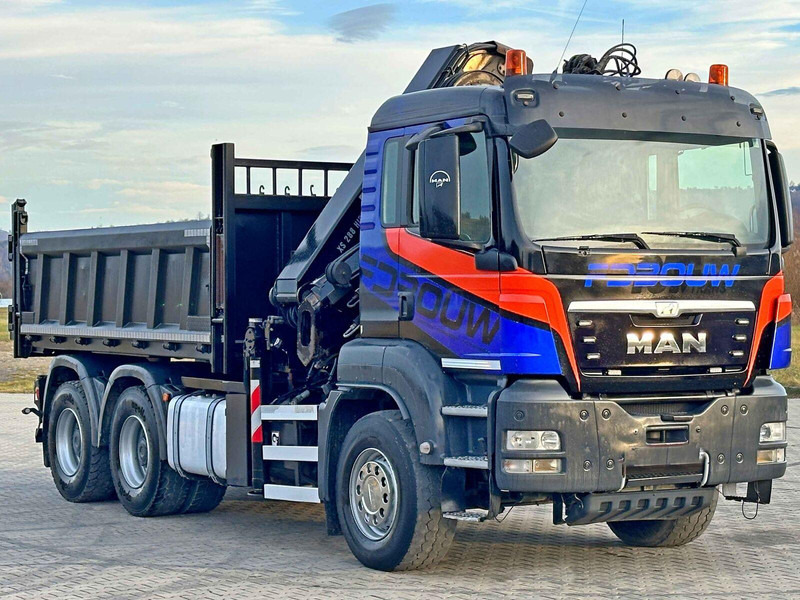 MAN TGS 33.480 - Φορτηγό ανατρεπόμενο, Φορτηγό με γερανό: φωτογραφία 3 MAN TGS 33.480 - Φορτηγό ανατρεπόμενο, Φορτηγό με γερανό: φωτογραφία 3