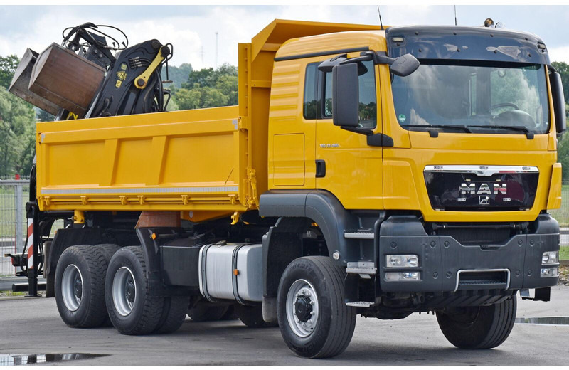 MAN TGS 33.480 - Φορτηγό ανατρεπόμενο, Φορτηγό με γερανό: φωτογραφία 4 MAN TGS 33.480 - Φορτηγό ανατρεπόμενο, Φορτηγό με γερανό: φωτογραφία 4